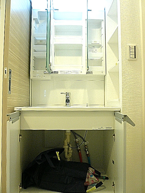 祐天寺第2コーポラス　洗面化粧台