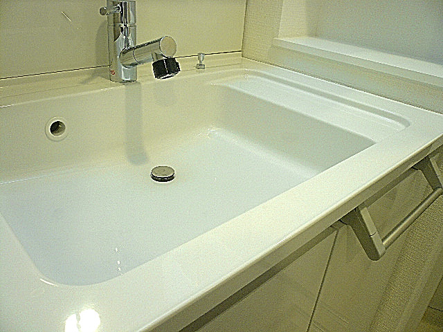 祐天寺第2コーポラス　洗面化粧台