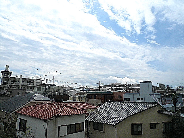 祐天寺第2コーポラス　3階からの眺望