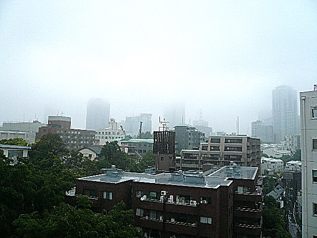 六本木ハイツ　8階からの眺望801
