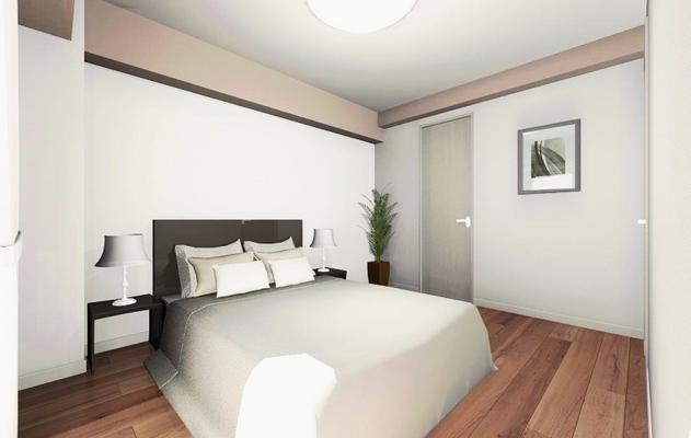 トーア早稲田マンション　洋室完成イメージ