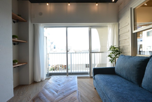 代々木スカイハイツ バルコニー