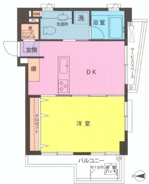 ホームズ緑が丘　間取り
