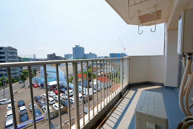 砧スカイハイツ 　バルコニー
