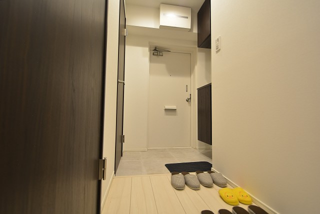 砧スカイハイツ 　玄関