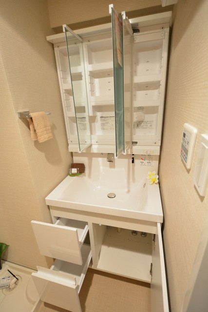 アフェクシオン南烏山　洗面台収納