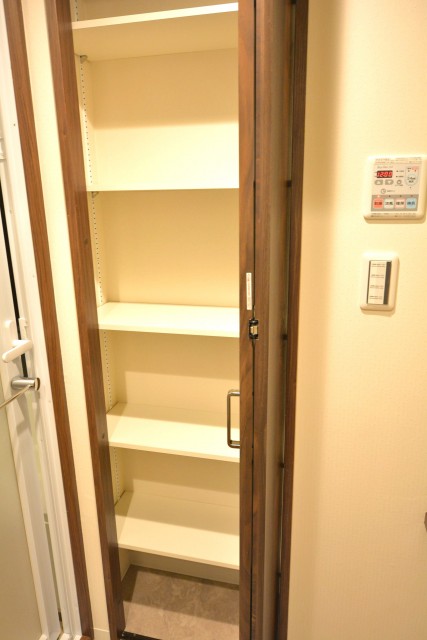砧スカイハイツ　サニタリールーム収納