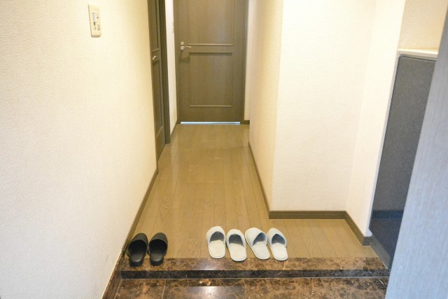 ディアナコート成城　玄関中
