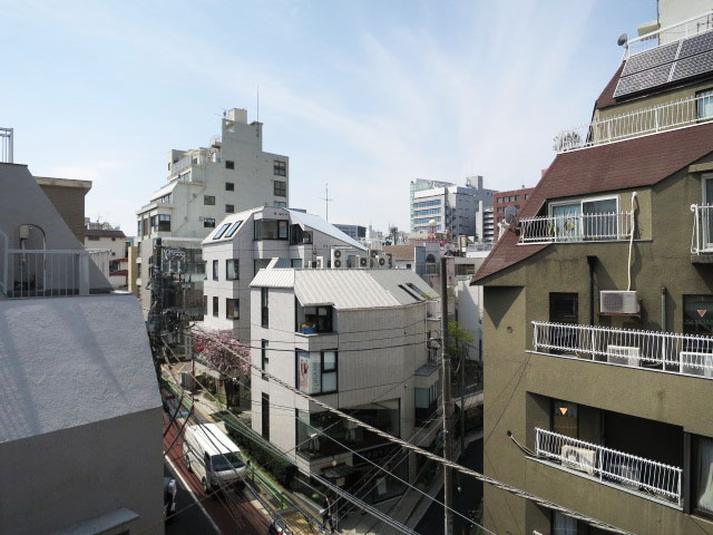 セントラル第二青山　バルコニーからの眺望