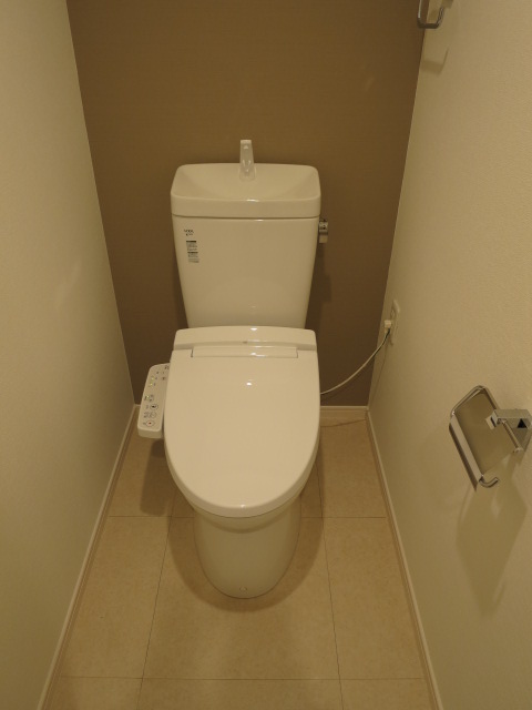 本郷壱岐坂ハイツ　ウォシュレット付のトイレ