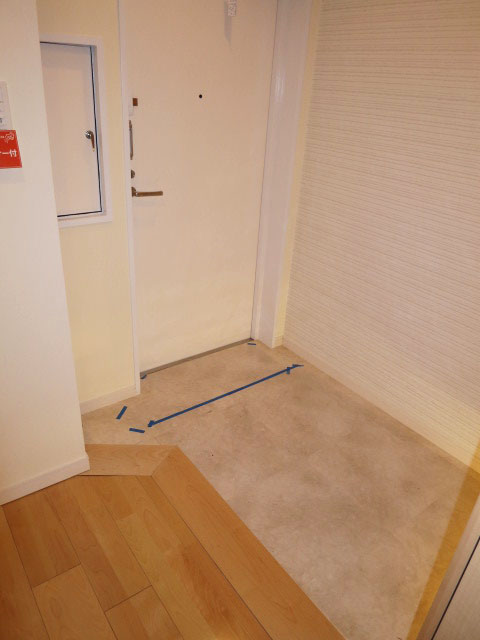 広々とした玄関