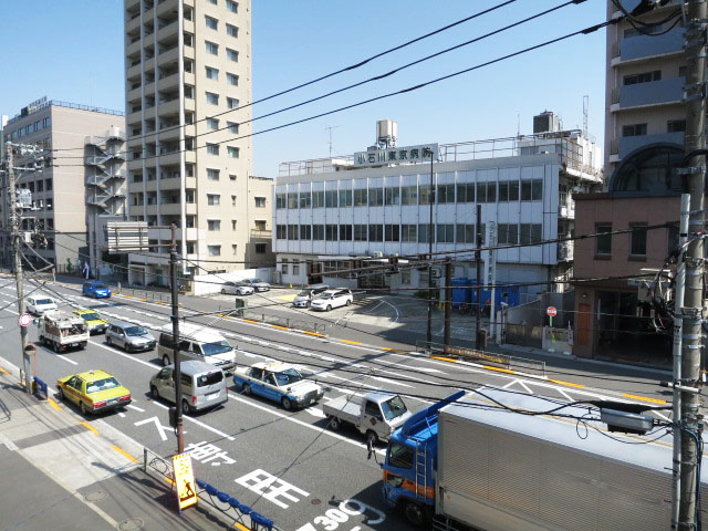 春日通り方面の眺望