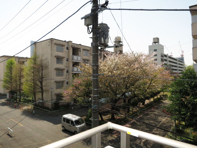 トーア早稲田マンション　バルコニーからの眺望