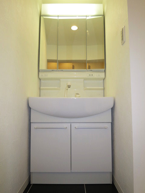 機能的な洗面化粧台