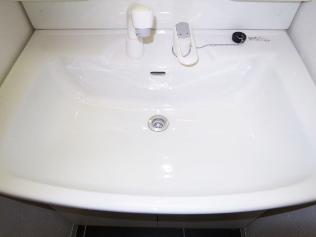 機能的な洗面化粧台