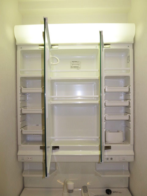 機能的な洗面化粧台