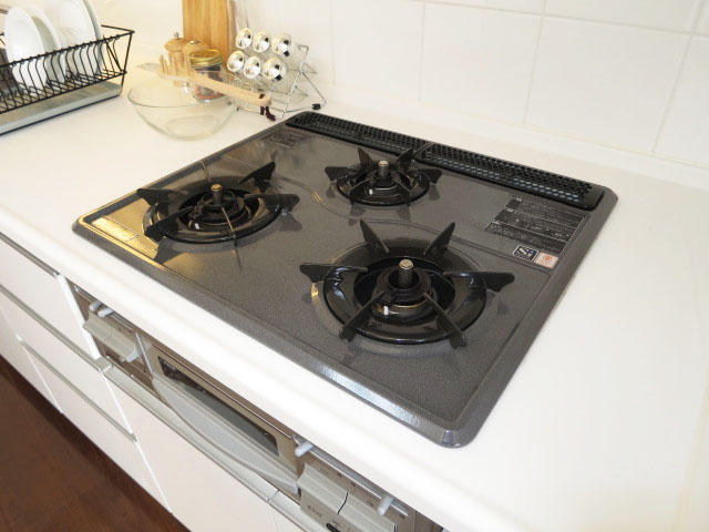 リビングの一角にキッチン