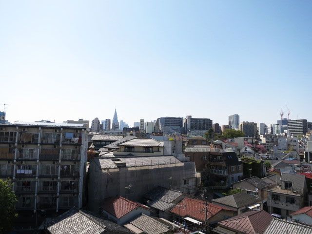 スカーラ四谷　バルコニーからの眺望