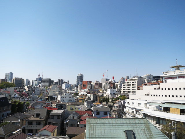 スカーラ四谷　バルコニーからの眺望