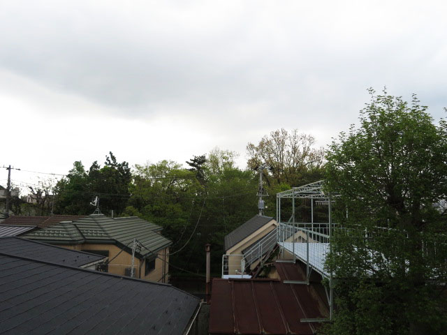 テラス目白　ドア前からの眺望