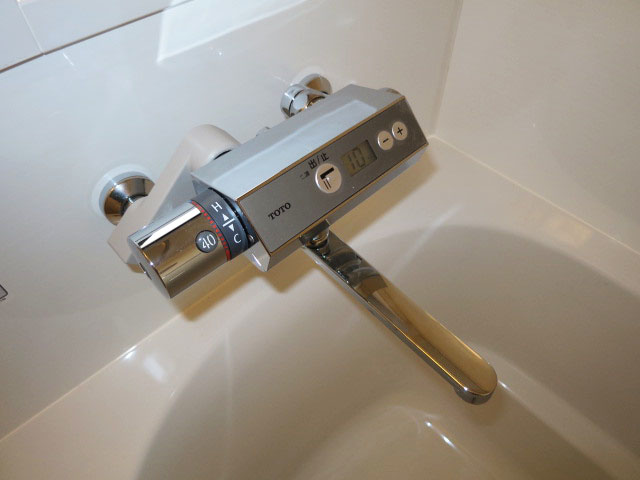 スタイリッシュなフォルムの水栓