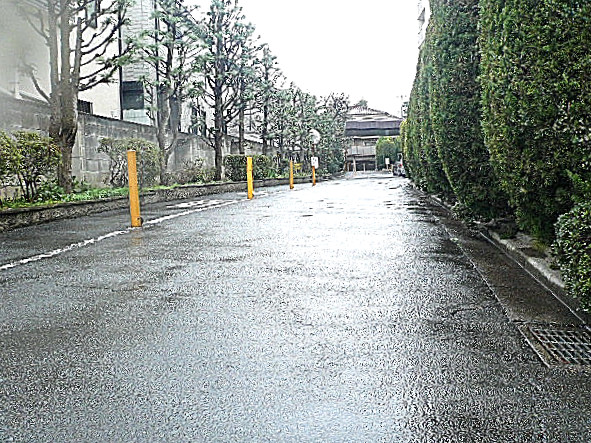 東建マンション学芸大　アプローチ