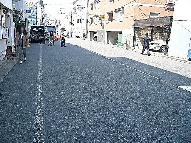 マンションまでの道のり