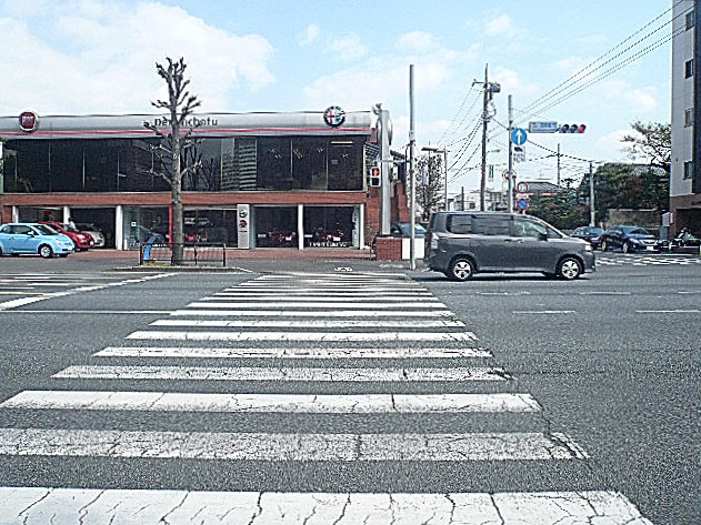 マンションまでの道のり