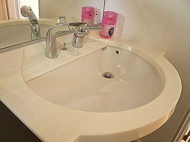 祐天寺第2コーポラス　洗面化粧台