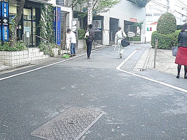 マンション第二恵比須苑　マンションへの道のり