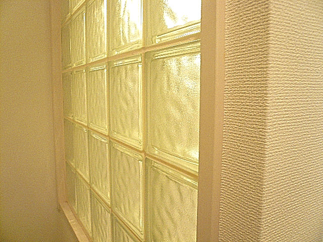 マンション第二恵比須苑　ブロックガラス