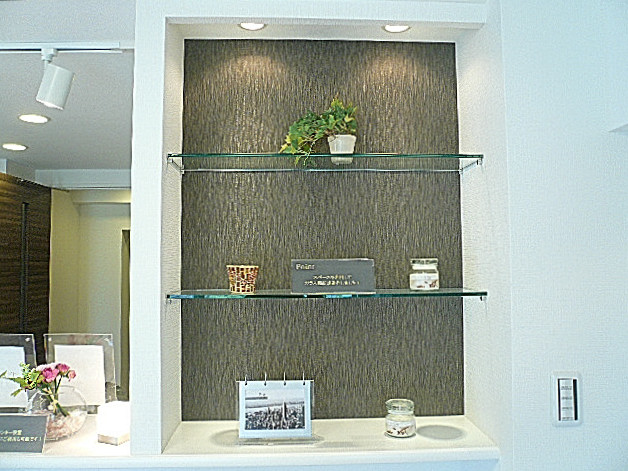 恵比寿グリーンハイム　ガラス棚