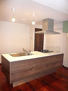 マンション都立大　システムキッチン201