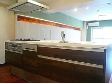 マンション都立大　システムキッチン201