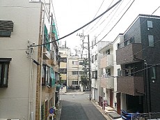 マンション都立大　2階からの眺望201