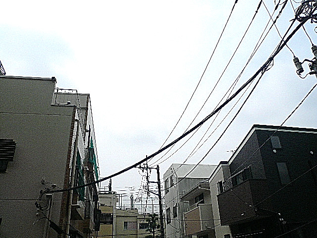 マンション都立大　2階からの眺望201