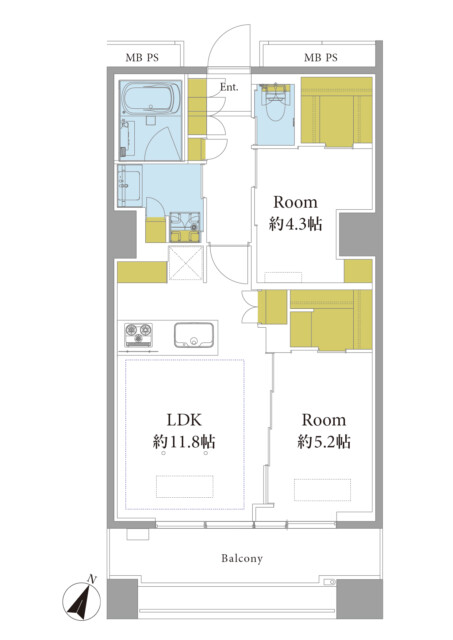 東京レジデンス　間取り図