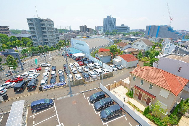 砧スカイハイツ 　バルコニー