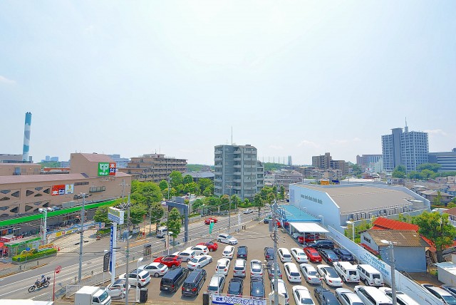 砧スカイハイツ 　バルコニー