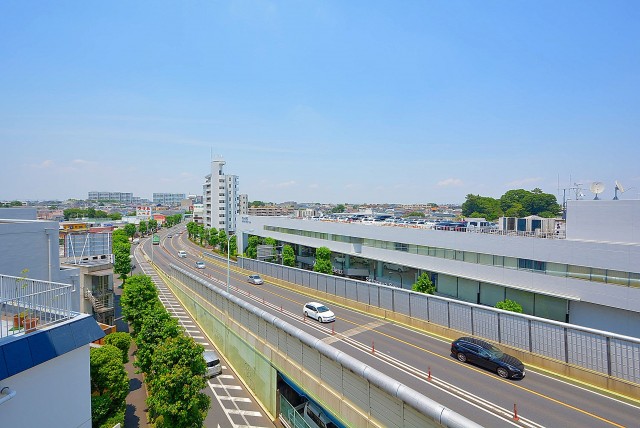 砧スカイハイツ 　外廊下