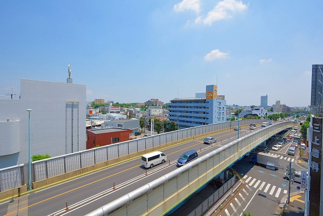 砧スカイハイツ 　外廊下