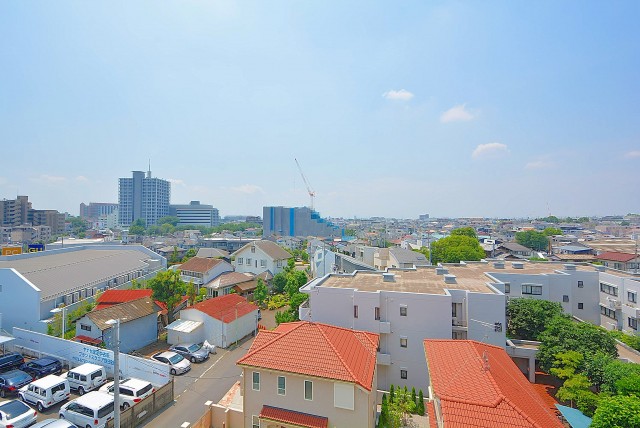 砧スカイハイツ 　バルコニー