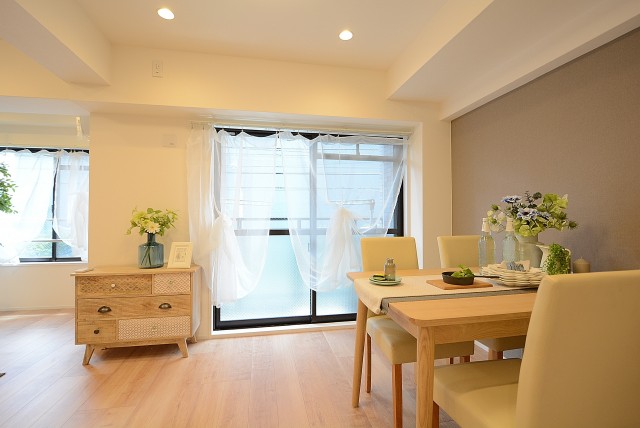 セザール月島 バルコニー