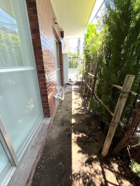 常磐松サマリヤマンション バルコニー