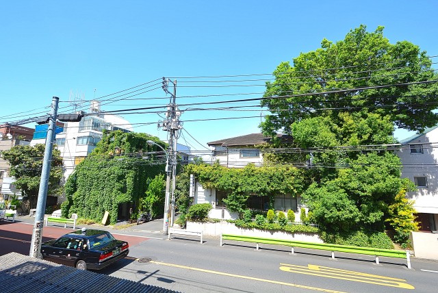 八雲スカイハイツバルコニー