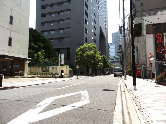 日本橋ニューシティダイヤモンドパレス　前面道路