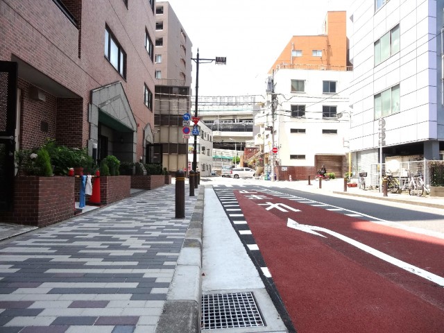 日本橋ニューシティダイヤモンドパレス　前面道路