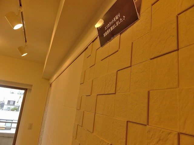 小石川ザ・レジデンス　リビング壁