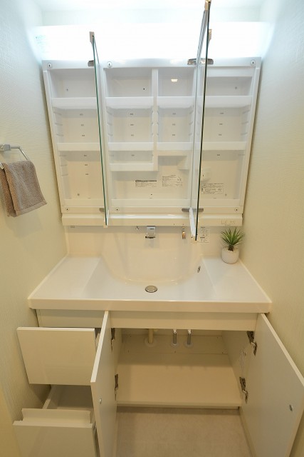 クレッセント中目黒　洗面台収納