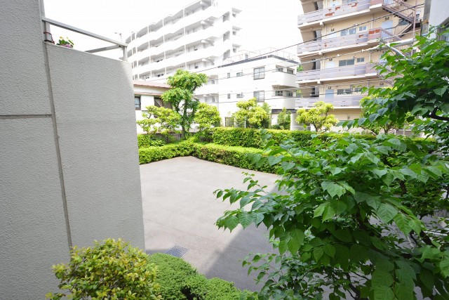 藤和参宮橋コープ　裏手植栽